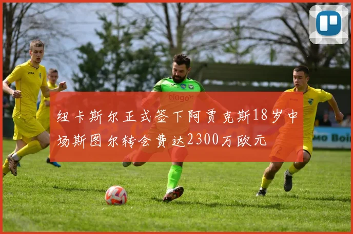 纽卡斯尔正式签下阿贾克斯18岁中场斯图尔转会费达2300万欧元
